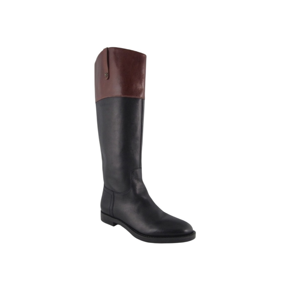 Enzo Angiolini Black Riding Boot Oxfords